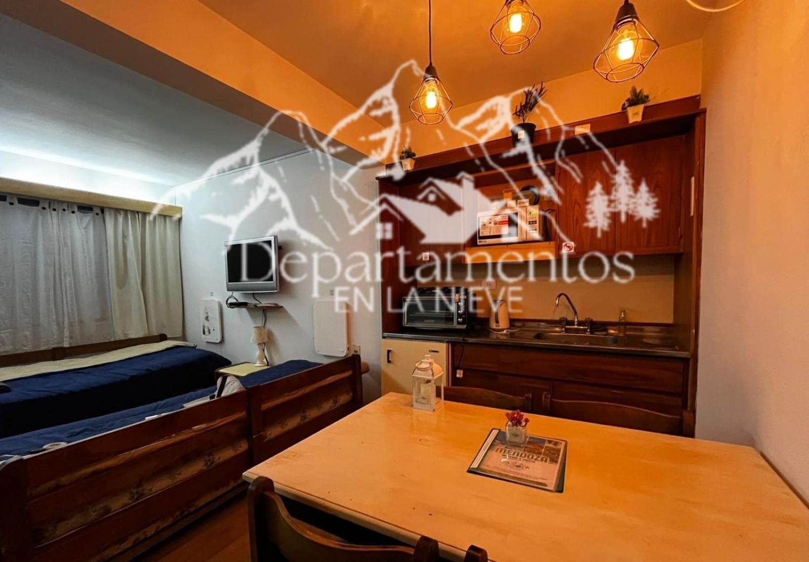 Hermoso Departamento Frente A Las Montanas Los Penitentes Exterior photo
